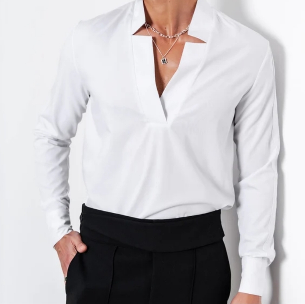 Orttu Star Neck Shirt Long Sleeve